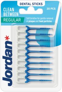Jordan Dental Sticks Clean Between Regular (20pcs)