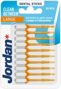 Jordan Dental Sticks Clean Between Large (20pcs)