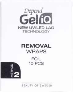 Depend GelLack Gel iQ Removal Wraps Folie (10pcs)