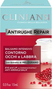 Clinians Antirughe Eye And Lip Contours Intensive Balm With Pomegranate Extract (15mL)