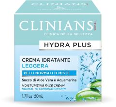Clinians Hydra Plus Moisturizing, Light Face Cream For Normal To Combination Skin (50mL)