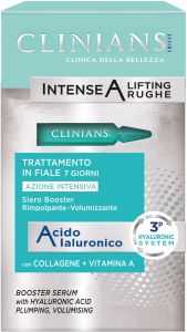 Clinians Intense A Lifting Rughe Plumping, Volumising Booster Serum With Hyaluronic Acid (7x1,2mL)