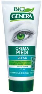 Genera Relax Feet Cream Genera BIO Eco with Hamamelis, Mint & Lemon Balm Extracts (100mL)