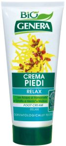 Eco BIO Relax Feet Cream With Hamamelis, Mint & Lemon Balm Extracts (100mL)