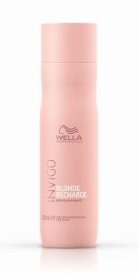 Wella Professionals Invigo Blonde Recharge Cool Blonde Color Refreshing Shampoo (250mL)