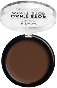 NYX Professional Makeup Can't Stop Won't Stop Powder Foundation (10,7g) Walnut
