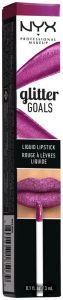 NYX Professional Makeup Glitter Goals Liquid Lipstick (3mL) Bloodstone