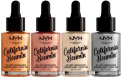 NYX Professional Makeup California Beamin' Face & Body Liquid Highlighter (22mL)