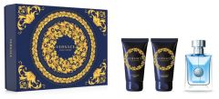 Versace Pour Homme EDT (50mL) + ASB (50mL) + Hair and Body Shampoo (50mL)