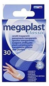 Megaplast Clear Plasters Assorted (30pcs)