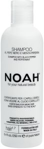 NOAH Fortifying Shampoo with Black Pepper and Peppermint (250mL)