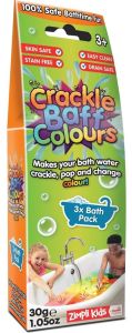 Zimpli Kids Crackle Baff Colours 3 Pack (30g)