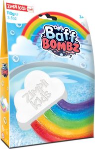 Zimpli Kids Cloud Baff Bombz with Rainbow Effect (150g)
