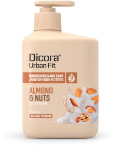 Dicora Urban Fit Hand Soap Vitamin B Almonds and Nuts (500mL)