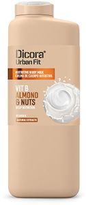 Dicora Urban Fit Body Milk Vitamin B Almonds and Nuts (400mL)