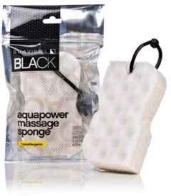 Suavipiel Black Aquapower Massage Sponge