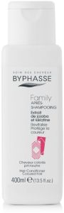 Byphasse Family Hair Conditioner Jojoba Extracts & Keratin Coloured Hair (400mL)