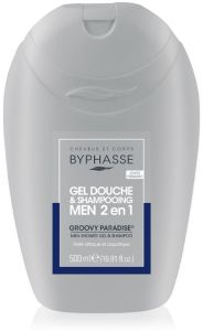 Byphasse Shower Gel-Shampoo Groovy Paradise (500mL)