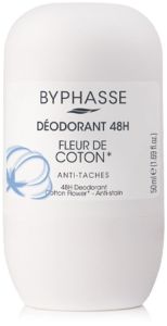 Byphasse 48h Deodorant Cotton Flower Roll-on (50mL)