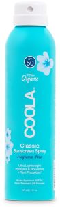 Coola Classic SPF 50 Body Spray Unscented (177mL)