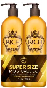 RICH Pure Luxury Super Size Moisture Duo (2x750mL)