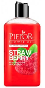 Pielor Shower Gel Strawberry (500mL)