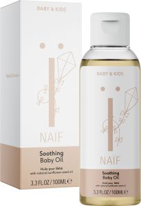 Naïf Soothing Baby Oil with Natural Sunflower Seed Oil (100mL)