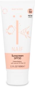 Naïf Natural Sunscreen Baby & Kids SPF50 with Natural UV filter (100mL)