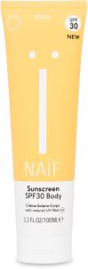 Naïf Natural Sunscreen Body SPF30 with Natural UV Filter (100mL)