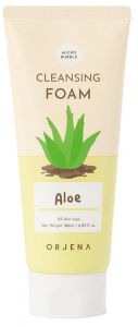 Orjena Smile Day Aloe Cleansing Foam (180mL)