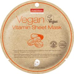 Purederm Vegan Vitamin Sheet Mask (23g)