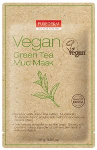 Purederm Vegan Green Tea Mud Mask (15g)