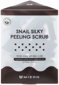 Mizon Snail Silky Peeling Scrub (168g)