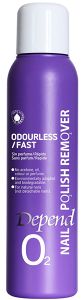 Depend O2 Nailpolish Remover Odourless / Fast (100mL)