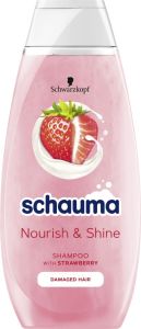 Schauma Nature Moments Hair Smoothies Shampoo Strawberry (400mL)