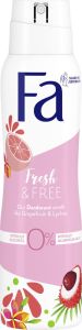 Fa Fresh & Free Grapefruit & Lychee Deodorant (150mL)