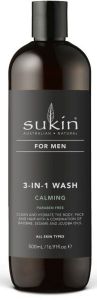 Sukin Mens Shampoo 3in1 Calming (500mL)