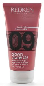 Redken Blown Away 09 Protective Blow- Dry Gel Heat Styling Hair (150mL)