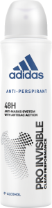 Adidas Pro Invisible Anti Perspirant Spray for Her (150mL)