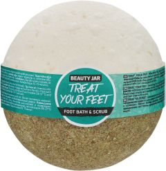 Beauty Jar Treat Your Feet Bath Bomb + Scrub For Legs (250g)