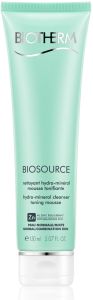 Biotherm Biosource Cleanser Toning Mousse (150mL) Normal and Combination Skin