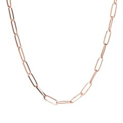 Bronzallure Necklace With Elongated Light Chain