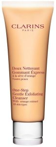 Clarins One-Step Gentle Exfoliating Cleanser with Orange Extract (125mL) All skin types