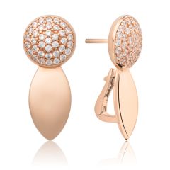 Sparkling Jewels Earrings The Core Crystal Rosegolden Push Back