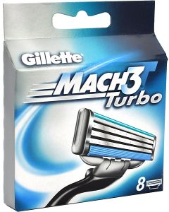 Gillette Mach 3 Turbo (x8)
