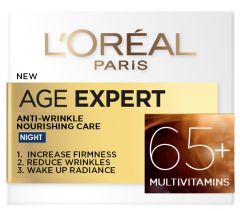 L'oreal Paris Age Specialist Anti-Wrinkle Nourishing Night Cream +65 (50mL)