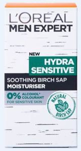 L'Oreal Paris Men Expert Hydra Sensitive Protective Moisturiser Cream (50mL)