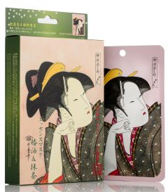 Mitomo Camellia Flower & Matcha Mask Box (10pcs)