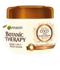 Garnier Botanic Therapy Coconut Milk Hair Mask 3-in-1 (300mL)