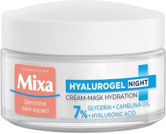 Mixa Hyalurogel Night Hydrating Cream-Mask